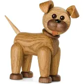 Spring Copenhagen Holzdekoration Happy Dog 13,5 cm
