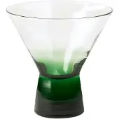 Broste Copenhagen Konus Cocktailgläser 10cl grün 6er-Set