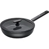 Fiskars - Hard Face Sautierpfanne, 26 cm mit Deckel