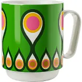 Design House Stockholm - Birds 1967 Tasse 2, 35 cl, mehrfarbig