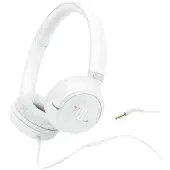 JBL Tune 530 On‑Ear, kabelgebundene Kopfhörer, reiner Bass‑Sound, Weiß