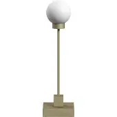 Northern Design Tischlampe Snowball, dimmbar, alu / grau / zink, für Wohn- / Esszimmer, Metall, Design, Tischlampe