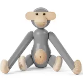 Kay Bojesen Denmark Kay Bojesen - Holz-Affe mini, grau