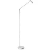Ideal Lux Zeitgenössische Stehleuchte Easy Metal Weiß Led Stehleuchte Integriert W 3000K Ip20