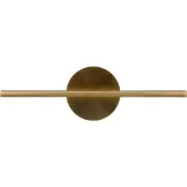 UMAGE Design Wandlampe Omni, dimmbar, messing / gold, für Wohn- / Esszimmer, Aluminium, Design, Wandleuchte, Wandlampe Innen