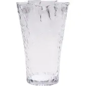 Hubsch Ruffle Vase Clear - , Transparent, Glas