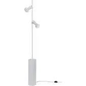 Hubsch - Stehlampe - Hellgrau - 18x20xh160cm