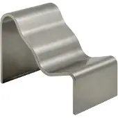 Muuto - Dream View Bank, 60 cm, Stahl gebürstet