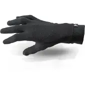 Halvarssons Woll-Unterhandschuhe Schwarz Größe M
