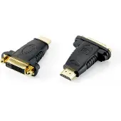 Equip HDMI auf DVI-D Adapter, Bidirectional, DVI (24+1), HDMI A, Schwarz