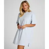 Hunkemoller Nachthemd Rundhalsausschnitt Blau