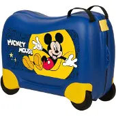 Samsonite Kinderkoffer "DREAM2GO DISNEY, MICKEY HAPPY" 30 l 4 Rollen aus Polypropylen, mit Haltegurt, mit Kreuzspannbändern im Hauptfach