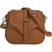 Cluty Umhängetasche Damen cognac