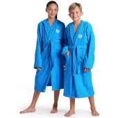 Arena Bademantel "Kinder Junior Zeppelin Bademantel" 1 Stk. Bademantel, Kinder, Mädchen, Jungen, Schwimmbad, weich, gemütlich