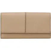 Marc O'Polo Geldbörse Jessie Leather Combi Wallet Earthy Taupe beige