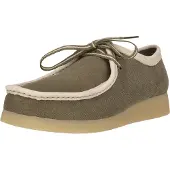 Clarks Halbschuhe Wallabee EVO 26186172 Grün
