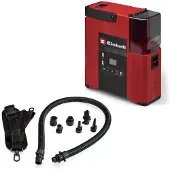 Einhell Akku-Kompressor Kompakt SUPPERO 18/380, Akku-Niederdruck Kompressor, ölfrei, 77 dB, 100 L/min Ansaugleistung, 1,