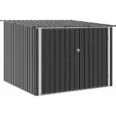 vidaXL Fahrradspeicher 3 stk. Anthrazit 216 x 207 x 158 cm Metall