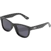 Vans Sonnenbrille "Spicoli Sunglasses", Herren, schwarz (schwarz, charco), kariert, Sonnenbrillen Sonnenbrille, für Erwachsene, mit Logoschriftzug, leichtes Tragegefühl