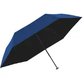 Doppler Regenschirm Zero Ultra Sun Mini Uni Solid Ocean Blue / Black