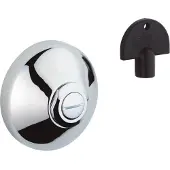 GROHE Unterputz-Ventil Oberbau 19842, für UP-Ventile, 1/2'', 3/4'', 1'', Höhe 40 mm, chrom