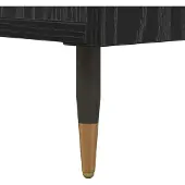 vidaXL Sideboard mit Schubladen Schwarz Eichen-Optik 40 x 35 x 70 cm