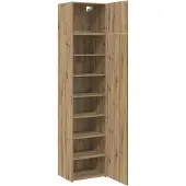 vidaXL Sideboard 2 Stk. Artisan-Eiche 50 x 41 x 225 cm