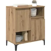 vidaXL Sideboard Artisan-Eiche 60 x 35 x 70 cm Holzwerkstoff