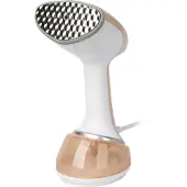 Emerio Kleidungsdampfer – Hand-Dampfglätter für Kleidung – Dampfgerät inkl. Zubehör – Reiseformat – SB-130292 – Weiß