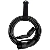 Defa eConnect, Schwarz, Typ 2, Typ 2, Schwarz, Abgewinkelt, Abgewinkelt