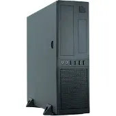 Chieftec CS-12B-300, Mini Tower, PC, Schwarz, Mini-ITX, SGCC, Heimbüro