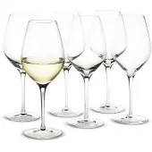 Holmegaard Cabernet Weißweinglas 36 cl, 6er Set