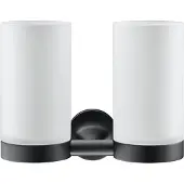 Duravit Glashalter Starck T schwarz matt