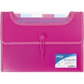 Strigo A4-Ordner mit 6 V-Ordner-Trennblättern, rosa