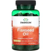 Swanson Health Leinsamenöl 1g 100 St