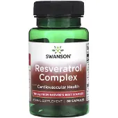 Swanson Health Resveratrol Komplex 60 Kapseln