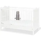 Pinolino Florentina Kinderbett – Mitwachsend – 60 x 120 cm – 3-fach höhenverstellbar