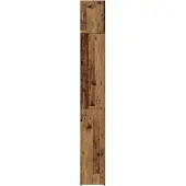 vidaXL Lagerschrank mit Regalen Altholz 30 x 42,5 x 225 cm