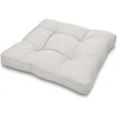 Beautissu Lounge Kissen Outdoor Hellgrau XLuna, 50x50cm