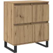 vidaXL Sideboard Artisan-Eiche 60 x 35 x 70 cm