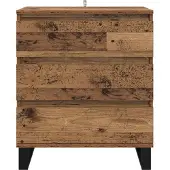 vidaXL Sideboard Altholz 60 x 35 x 70 cm Holzwerkstoff