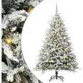 vidaXL Maren (mit 150 LEDs und 61 pinken Bällen)