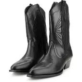 PS Poelman Cowboystiefel "MOCO" in Schwarz