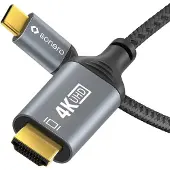 Sonero USB-C auf HDMI Kabel - 4K60, 18Gbps - grau/schwarz - 2,00m SPC-V100-020