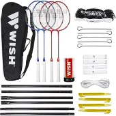 Wish Badminton racket set Wish Alumtec 5566