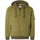 Babista Kapuzensweatjacke "Sweatjacke NOLIENZA", Herren, Gr. L, grün, Obermaterial: 85% Baumwolle CO. 15% Polyester COOLMAX PES(Coolmax)., Sweatjacken Kapuzensweatjacke