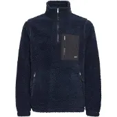 Blend Fleecejacke "Fleecejacke BHTotto", Herren, Gr. M, blau (total eclipse), Obermaterial: 100% Polyester PES., Jacken Fleecejacke