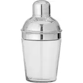 Creative Collection Cocktail Shaker, Silber, Recyceltes Glas
