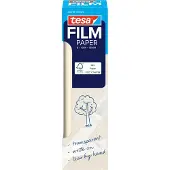 TESA tesafilm Paper Klebefilm, transparent, 19 mm x 10 m, beschriftbar, 8 Rollen im Pack