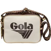 Gola Umhängetasche Micro Redford Dark Brown / Ecru / Gold creme